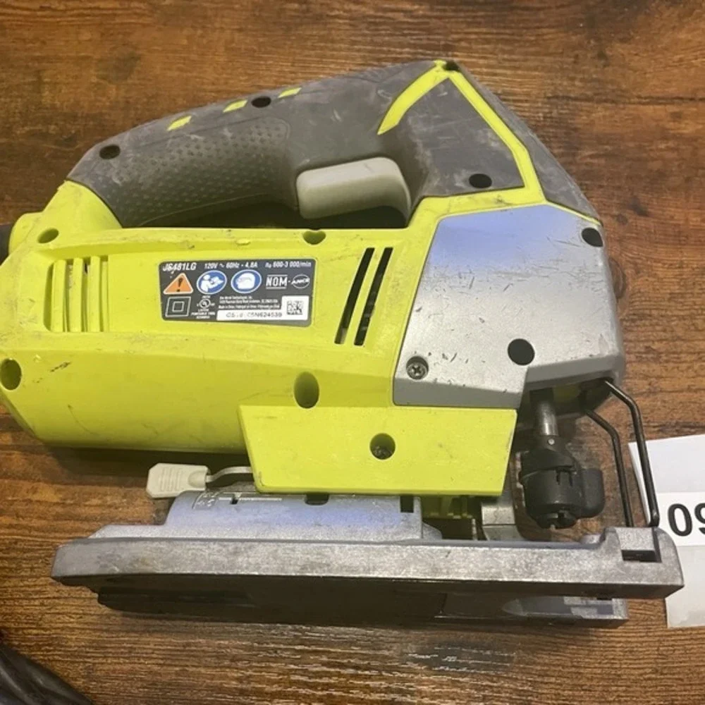 ✅Ryobi Corded Variable Speed Jigsaw JS481LG Wood Cutting Power Tool OEM #️⃣0972